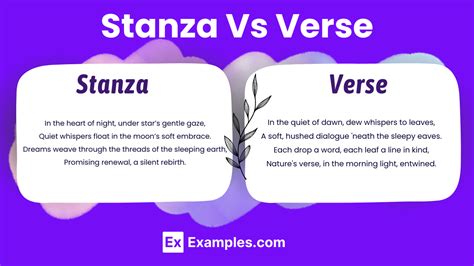 stanza versace|a verse vs a stanza.